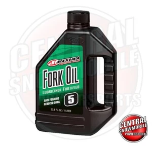Fork Oil Motorcycle MX Maxima 5W Advanced Formula Anti-Foaming 33.8oz USA - Picture 1 of 1