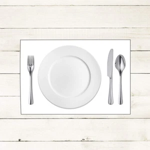 100x Tischset in Weiß aus Linclass® Airlaid 40 x 30 cm - Platzdeckchen - Bild 1 von 2