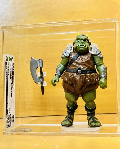 ❗️VTG_1983___Star~Wars___CAS~85___GAMORREAN~GUARD__LightArmor____wCOA___AFA Cover