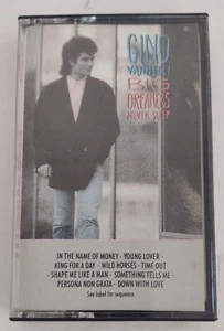 L@@K Gino Vannelli- Big Dreamers Never Sleep Cassette Tape - Picture 1 of 5