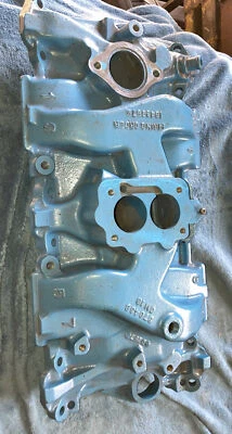 Original GM 376436 Cast Iron Intake Manifold High Flow Non EGR - Image 1 of 4