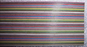 CAVO FLAT MULTICOLOR 40 pin AWG28 Siemens 1 m. - Foto 1 di 2