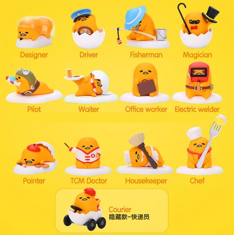 POP MART X Gudetama Career Jobs Series Blind Box Confirmed Figure HOT! Cover