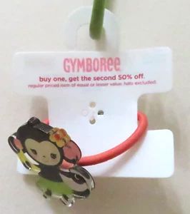 NWT Gymboree JUNGLE GEM Monkey Ponytail Holder - Picture 1 of 2