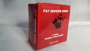 SIRENA INTERIOR ACADEMCO 747 2 TONOS GORJEANTE Y ESTABLE - NUEVA EN CAJA - Imagen 1 de 8