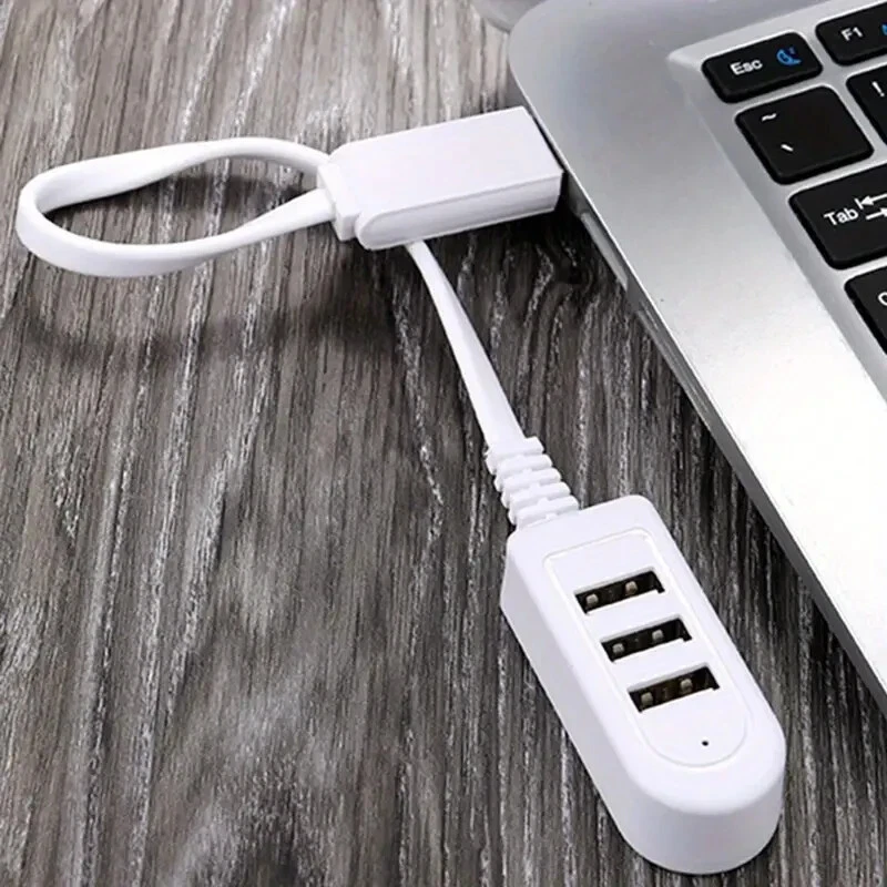 HUB ADATTATORE USB PORTA MULTIPLA USB 3 IN 1 - Immagine 1 di 4