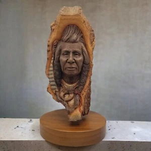 Neil J Rose Sculpture  Native American Art Blunt Arrow Signed Numbered 101/2500 - Picture 1 of 12