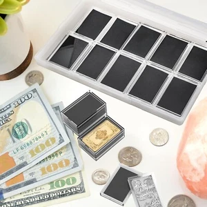 Silver Bar Holder 1 Oz Silver Bar Case 20 Pcs Silver Bar Capsule Storage Bar Cap - Picture 1 of 5