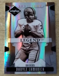 2008 Leaf Limited Legend Spotlight Bronze 28/125 Daryle Lamonica Raiders Irish - Bild 1 von 2