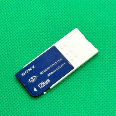 Sony 128MB 32MB 64MB Memory Stick Duo+Adapter For Sony DSC-P1 P5 P7 S50 F707 S85 - Image 1 of 4