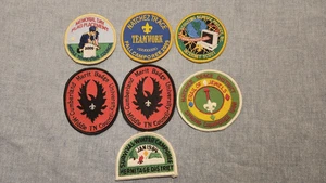 Lot of 7 Vintage Middle Tennessee Council and District Event Patches - Picture 1 of 2