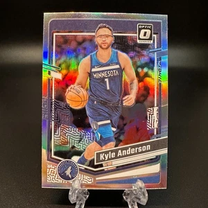 2023-24 Panini Donruss Optic Silver Holo Prizm Kyle Anderson #195 Timberwolves - Picture 1 of 2
