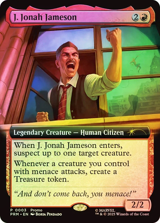 MTG FOIL J. Jonah Jameson (MagicCon) - Promo #003 - Image 1 of 1