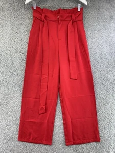 Lillusory Red Tie Pants Women's Size S NWT - Picture 1 of 6
