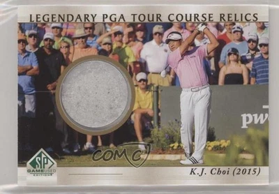 2021 SP Game Used Legendary Course Relics Sand KJ Choi #CR-KC - Image 1 of 2