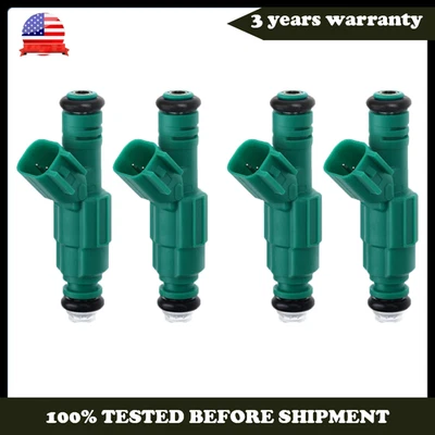 4x Inyector de combustible para L36113250 Mazda 3 2.3L L4 2004 2005 y 6 2.3L 2003 2004 2005 Foto 1 de 4