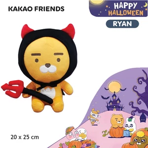 KAKAO Friends HALLOWEEN RYAN Plüsch Puppe 20*25 cm *US-Pflicht bezahlt - Bild 1 von 6