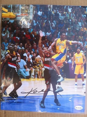 Foto a color firmada de Kobe Bryant 8x10 con certificado de autenticidad ( Foto 1 de 2