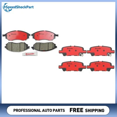 Juego de pastillas de freno de disco delanteras y traseras Brembo para Infiniti Ex35 2010-2011 Foto 1 de 4