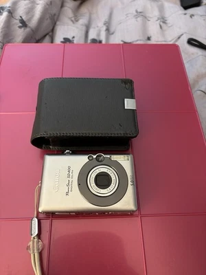 Canon PowerShot ELPH SD400-RETRO Digital Camera-SD Card-Charger & Case-Tested — 第 1/4 张图片