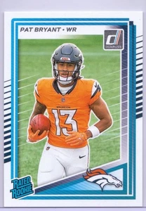 2025 Donruss Rated Rookie #336 Pat Bryant RC - Denver Broncos - Picture 1 of 2