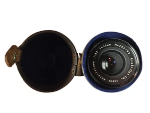 VTG LENS & CASE ASAHI PENTAX AUTO-TAKUMAR 35mm F/3.5 Manual Focus Wide Angle - Picture 1 of 11