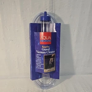 New Aqua Culture Aquarium Siphon Vacuum Gravel Cleaner Tube Tubing Regular (M) - Picture 1 of 7