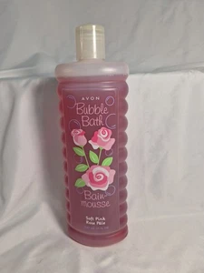 Avon Bubble Bath Bain-Mousse “Soft Pink/ Rose Pale” 24 fl oz NEW Sealed *2007 - Picture 1 of 6