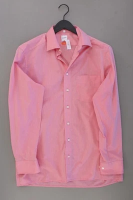 ⭐ Olymp camicetta per uomo taglia Hemdgröße 41, L, 52 rosa di cotone ⭐ - Immagine 1 di 4