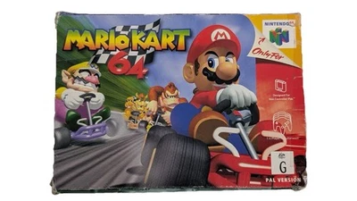 Mario Kart 64 Nintendo 64 N64 Game Boxed PAL - Image 1 of 4