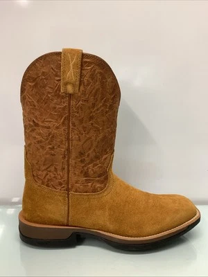 Twisted X #MXW0001 Tech Boot 11” Roughout Western Mens Boots Size 10, Preowned. - Image 1 of 4