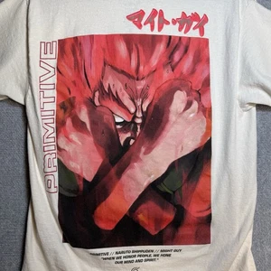 Primitive Skateboarding x Naruto Shippuden Might Guy Shirt Medium Japan Anime - Bild 1 von 6