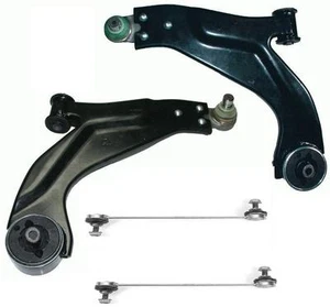 JAGUAR X TYPE 2001-2008 2 BRACCI OSCILLANTI INFERIORI 2 LINK ANTIROLLIO - Foto 1 di 1