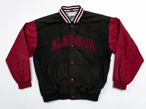 Giacca a vento uomo Alabama Crimson Tide ufficiale fan abbigliamento sportivo media - Foto 1 di 9