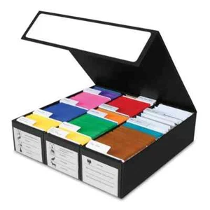 6 BCW 3 Row Card Game Boxes Holds 2800 Cards Game Storage Case Magnetic Closure - Picture 1 of 4