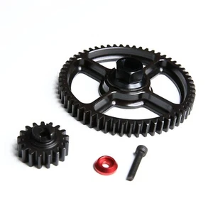 GTB Steel 57T & 17T Spur Gear set for 1/5 RC Car HPI km rv baja 5b ss 5sc Part - Picture 1 of 4
