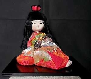 Poupée japonaise ancienne TOGEI HARUNOMAI K114-02 vintage japanese doll   18cm - Foto 1 di 9