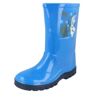 Boys Disney Frozen Welligton Boots 'I'm Olaf' - Picture 1 of 10