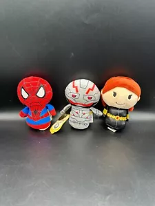 Hallmark Itty Bitty Marvel Set de 3 Spiderman Black Widow Ultron Edición Limitada - Imagen 1 de 5
