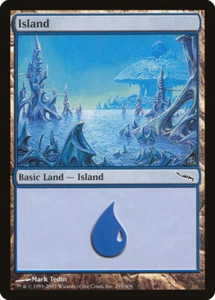10x ISLAND Basic land (mixed art) - LP - Mirrodin - SPARROW MAGIC mtg - Picture 1 of 4