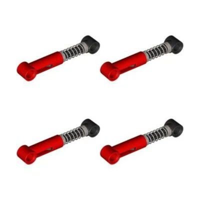 Lego Technic Brick 4x Bright Red Shock Absorbers Extra Hard Suspension 89954 NEW - Image 1 of 4