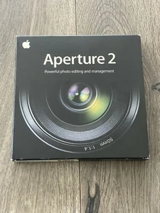 Apple Aperture 2 for Mac Photo Editing Retro Software Complete w/ Serial Number - Picture 1 of 4