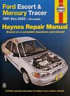 Ford Escort  & Mercury Tracer 1991-2002 Haynes Repair Manual 36020