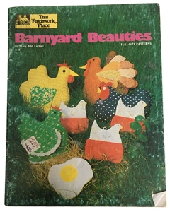 Barnyard Beauties Craft Pattern Booklet Chicken Doorstep Tea Cozy Country 1980s - Picture 1 of 6