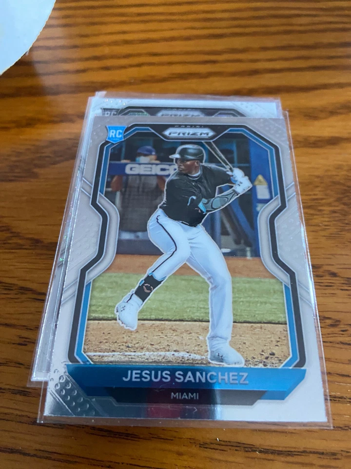 2021 Panini Prizm Base Tier II Jesus Sanchez #148 Miami Marlins RC - Image 1 of 1