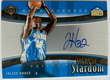 Julius Hodge 2005-06 Upper Deck Trilogy Signs of Stardom AUTO #SS-JH NC State