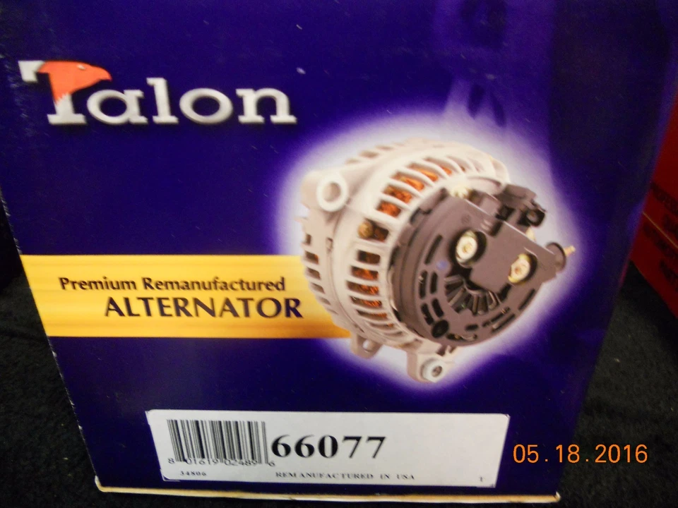 Talon Alternator 66077 Lester# 7937-11 - Image 1 of 4