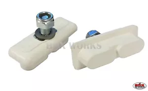 Kool Stop BMX Continental White Brake Pads - Sold In Pairs Old School BMX Tuffs - Picture 1 of 1