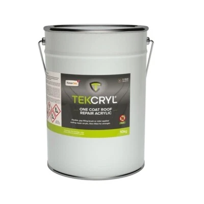 Acrylic Roof Coat | Roof Paint Sealant | Waterproof Black 5kg  - Image 1 of 3