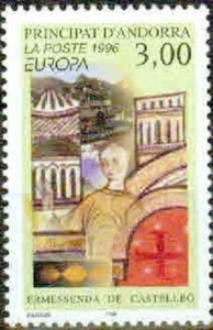 ANDORRA-1996 – EUROPA FAMOUS WOMEN -VF** - Imagen 1 de 1